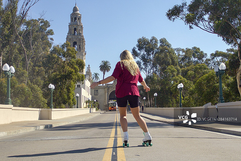 轮滑运动图片素材