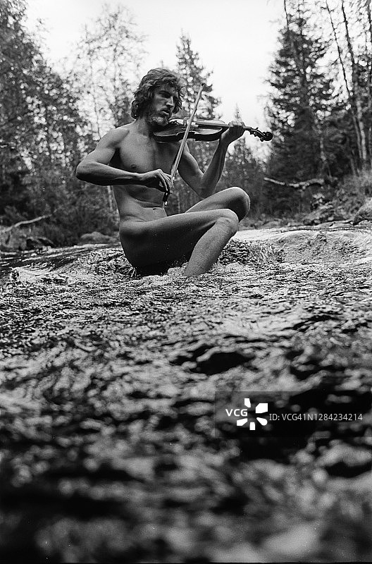 小提琴手图片素材