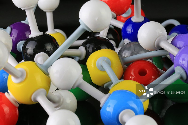 化学元素模型图片素材