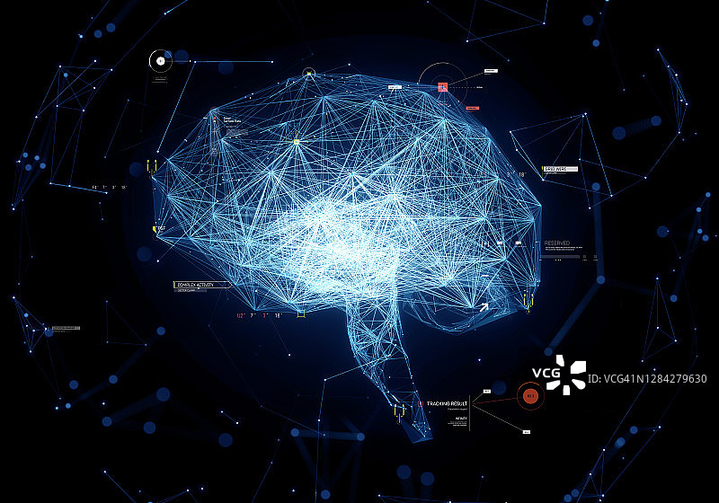 数字大脑图片素材
