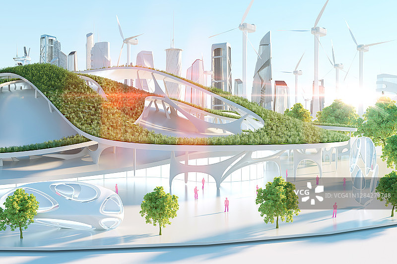 未来建筑图片素材