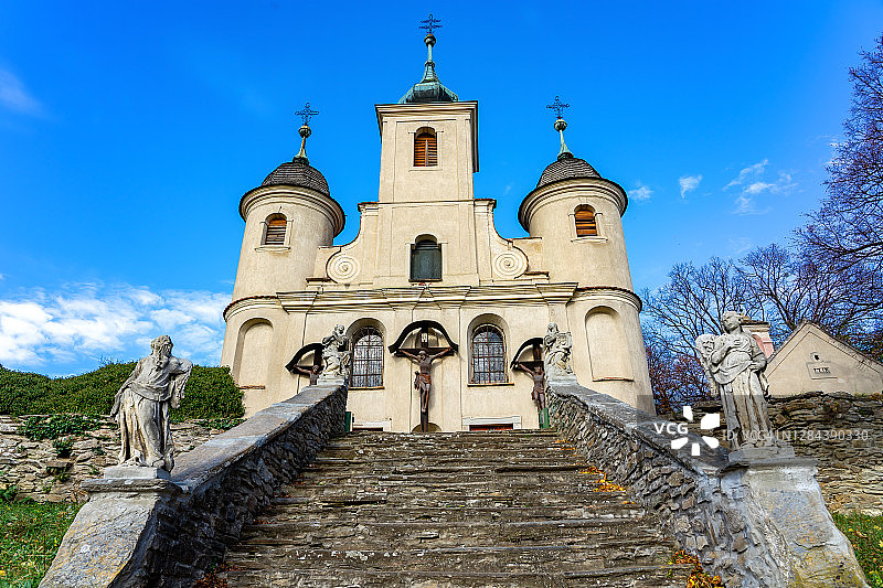 匈牙利克斯泽格的卡尔瓦里亚教堂图片素材