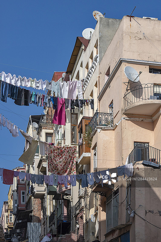 土耳其伊斯坦布尔法蒂赫区卡迪尔加社区图片素材