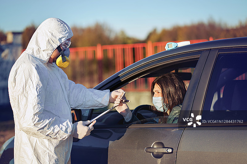 新冠疫情期间的边境管控图片素材