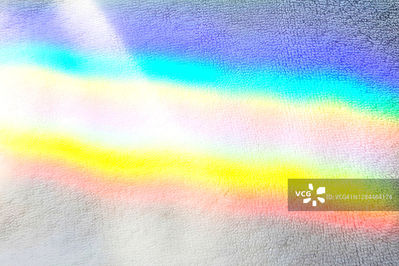 彩虹的蓝色、靛蓝色和其他颜色图片素材