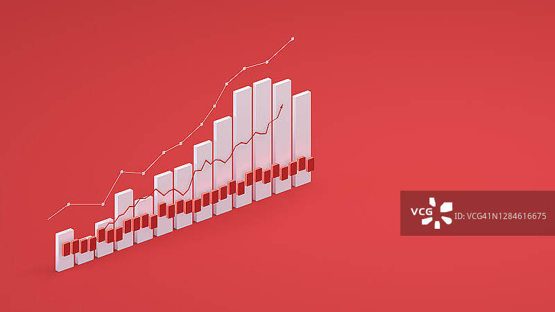 商务概念：图表和示意图图片素材