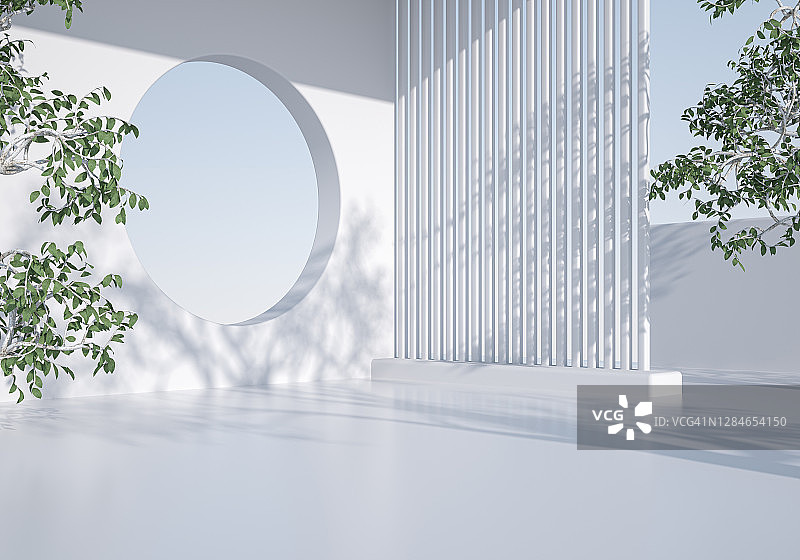 3D渲染展示背景图片素材