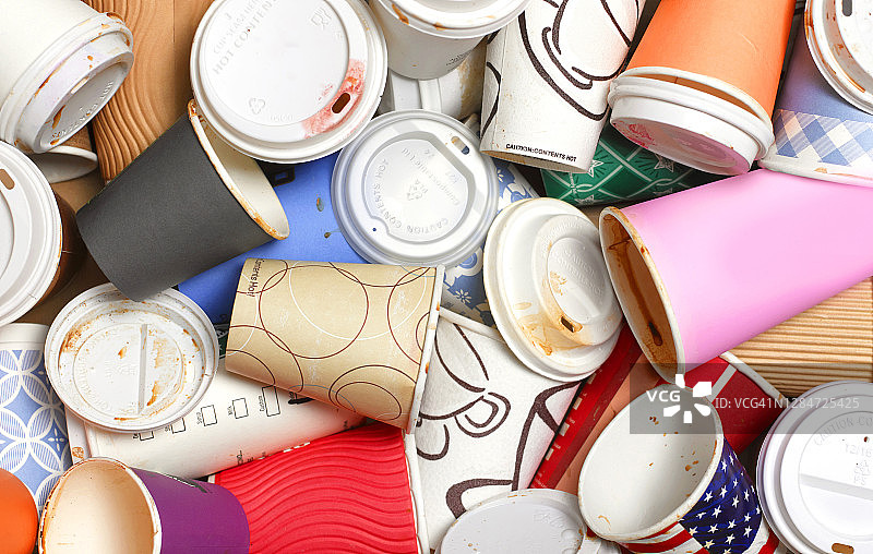 一次性咖啡杯图片素材