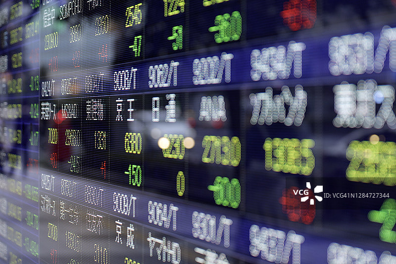 股市表现图片素材