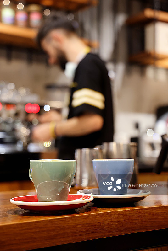 咖啡杯特写图片素材