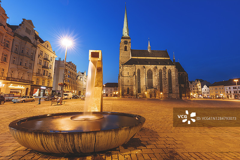 比尔森圣巴托罗缪主教座堂图片素材