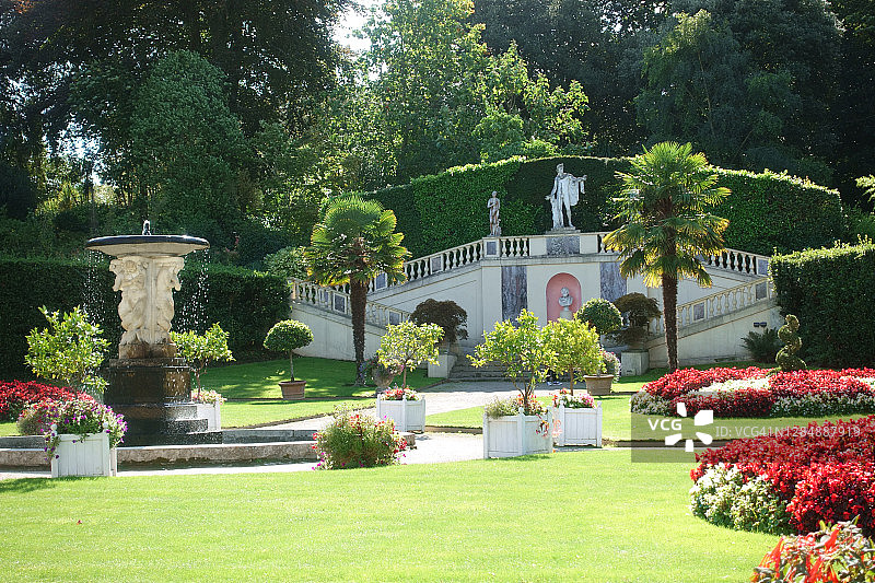 意大利花园图片素材