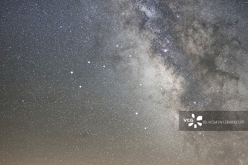 用肉眼观看的射手座图片素材