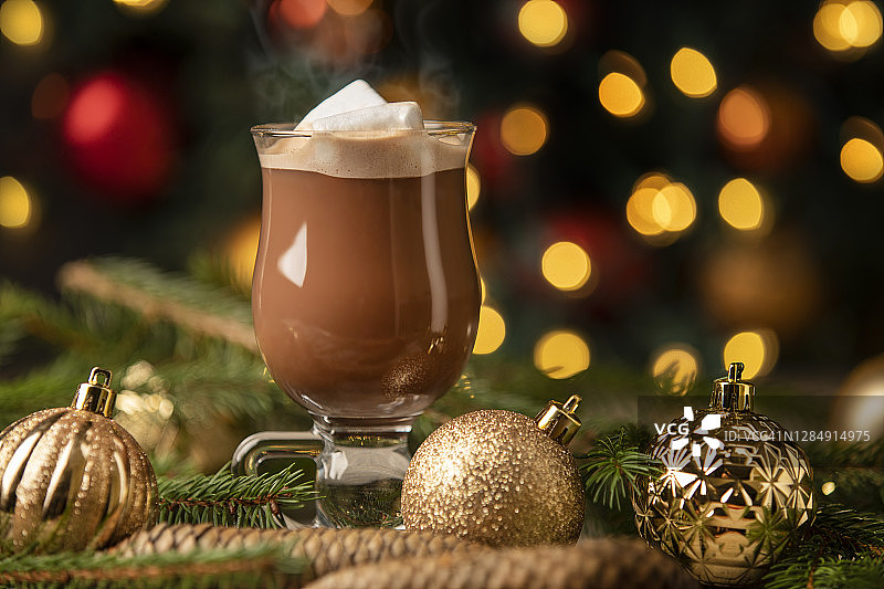 圣诞热可可图片素材