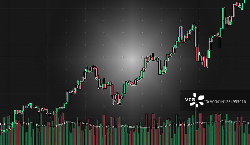 股市图表数据屏幕图片素材