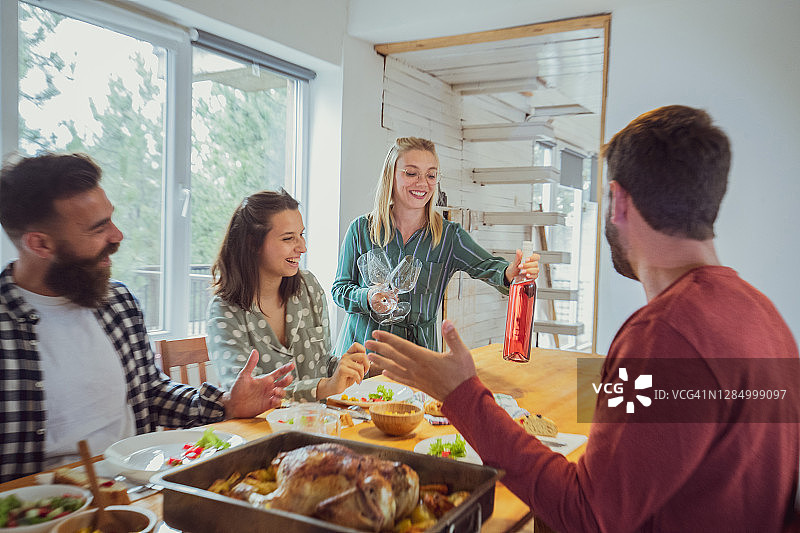 葡萄酒行业的合作伙伴图片素材