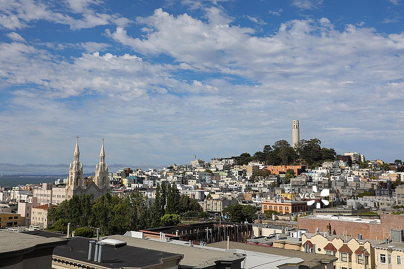 旧金山天空图片素材