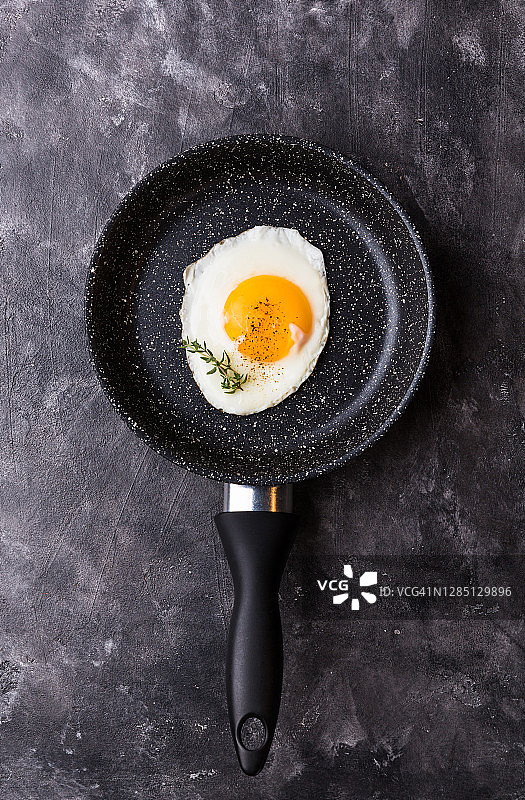 煎蛋：减肥食品，素食早餐图片素材