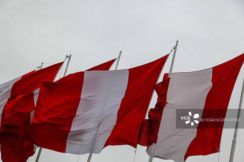 秘鲁国旗图片素材