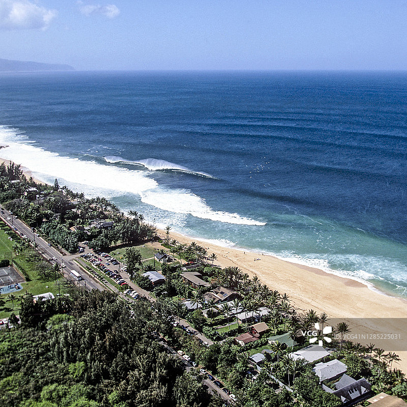 美国夏威夷北岸图片素材