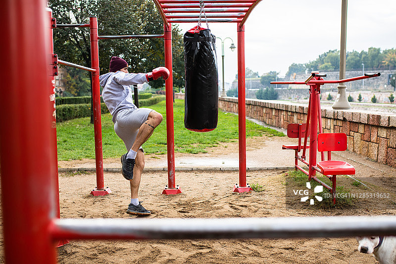 搏击锻炼图片素材