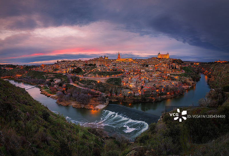 托莱福观景点全景图片素材