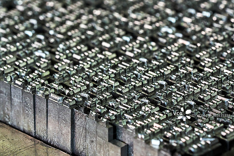 活版印刷图片素材