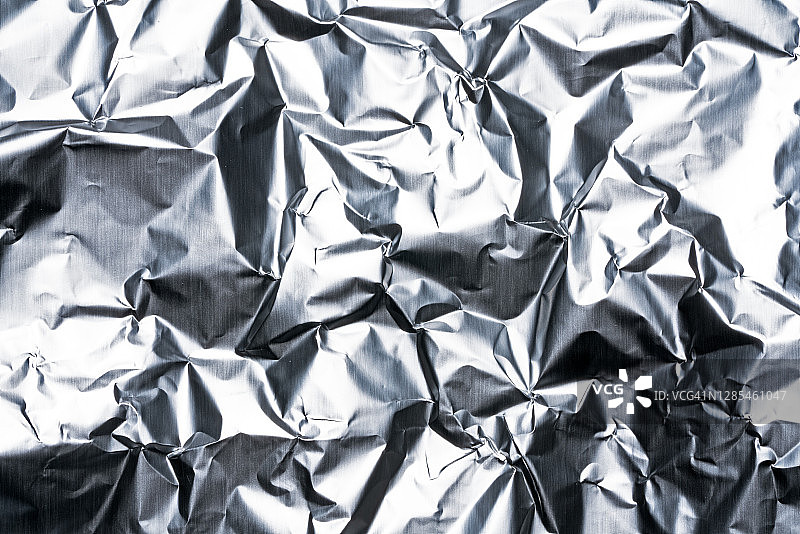 褶皱铝箔纹理图片素材