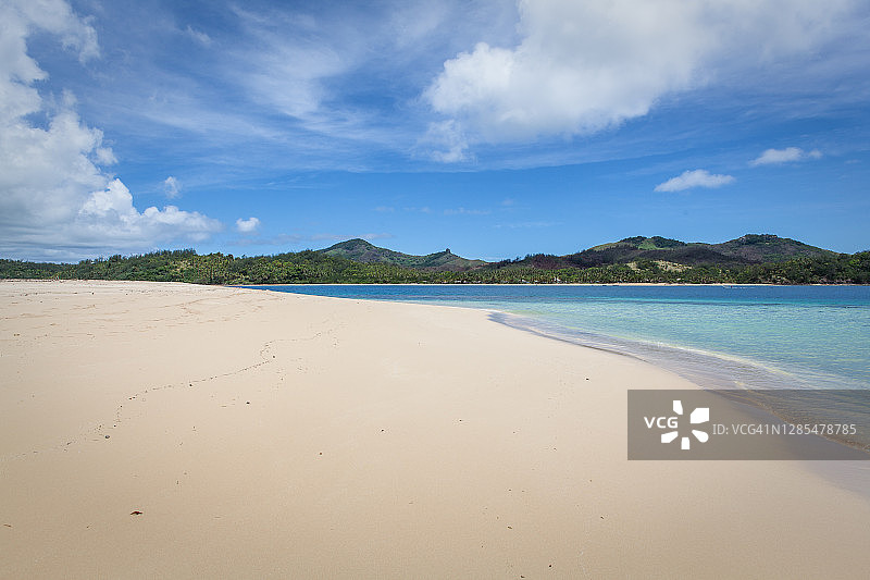 棕榈树热带岛屿海滩图片素材