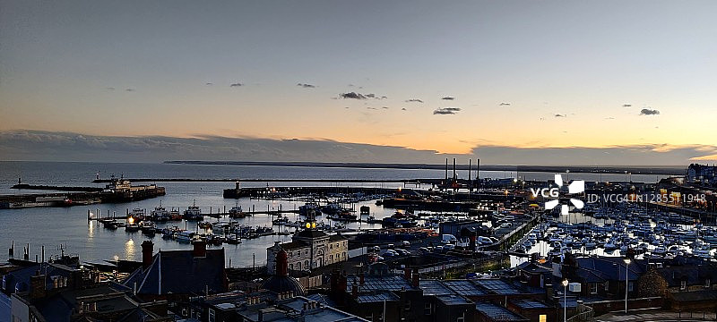 英国肯特郡的拉姆斯盖特港口图片素材