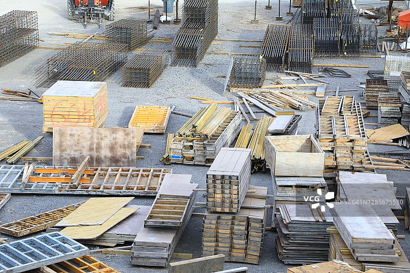 建筑工地准备区图片素材