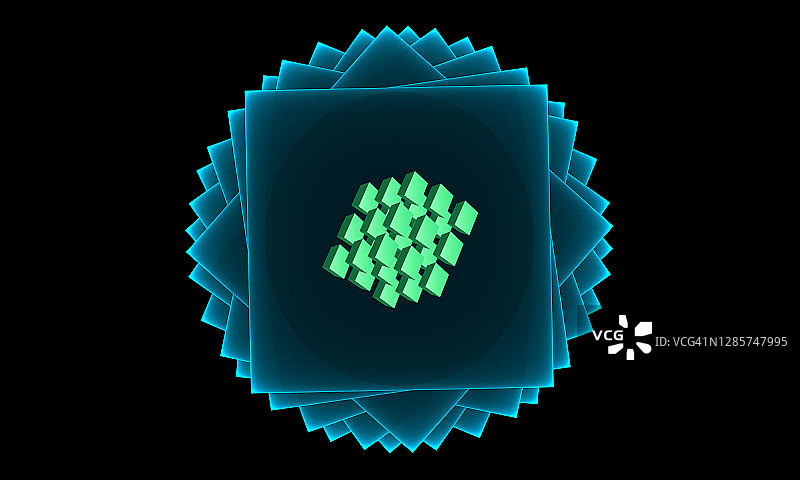 抽象叠加图形图片素材