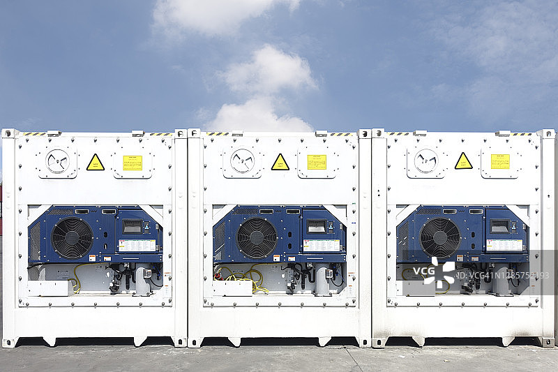 全新冷藏集装箱图片素材