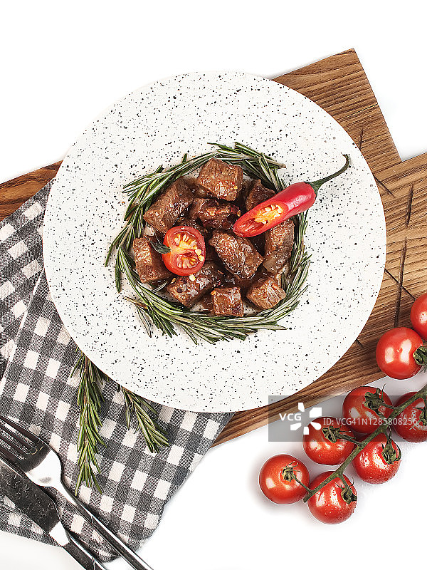 香辣番茄酱迷迭香肉酱美食摄影图片素材