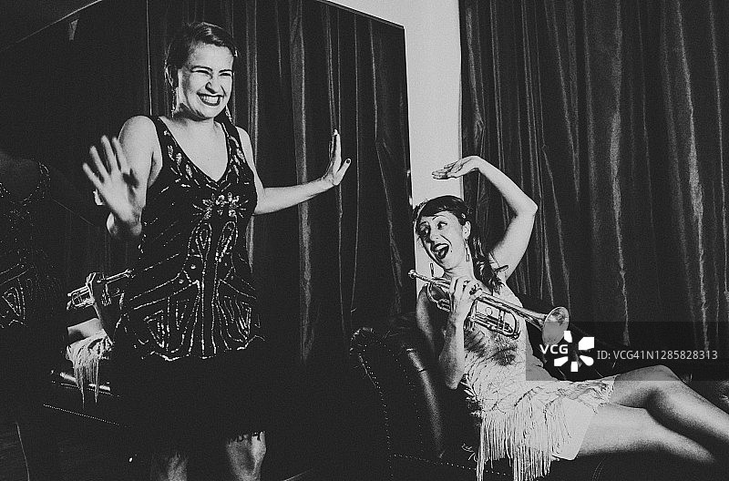 二十年代的舞者图片素材