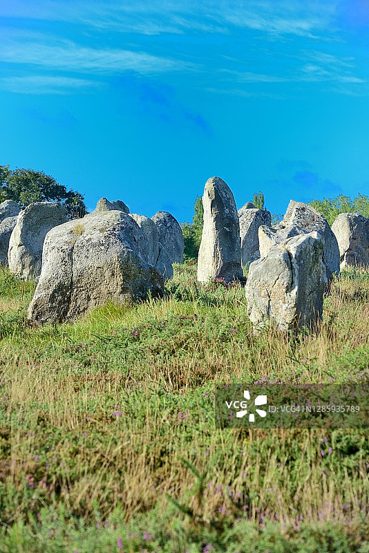 卡纳克巨石阵图片素材