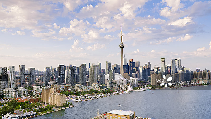 加拿大城市电视塔景观图片素材