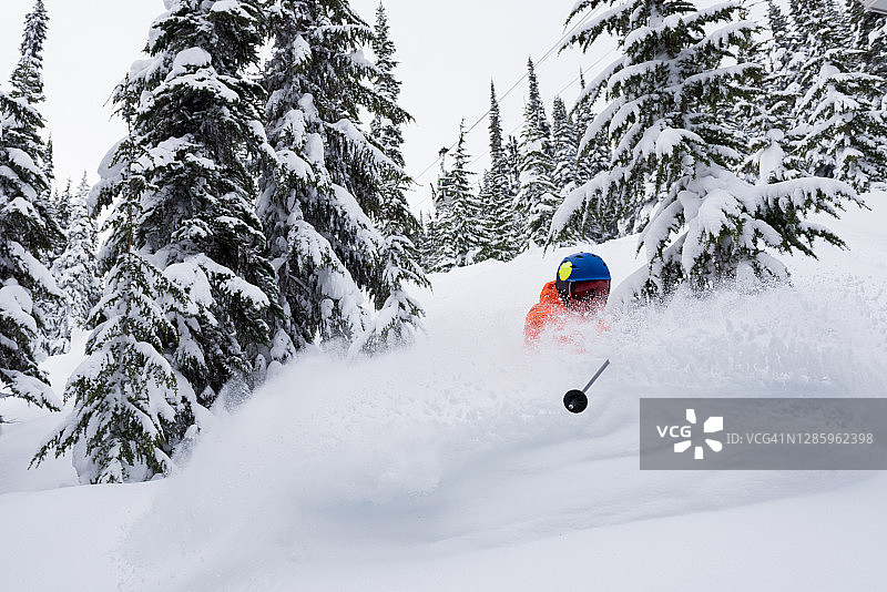 滑雪的乐趣图片素材
