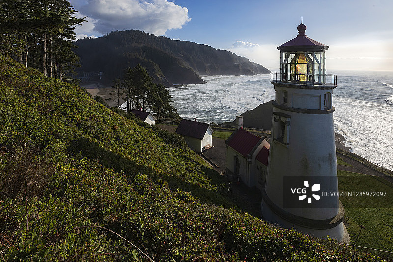 海西塔角灯塔图片素材