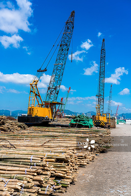 西区公众货物装卸区图片素材