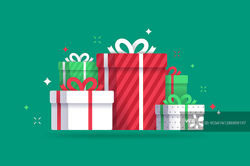 节日和圣诞礼物图片素材