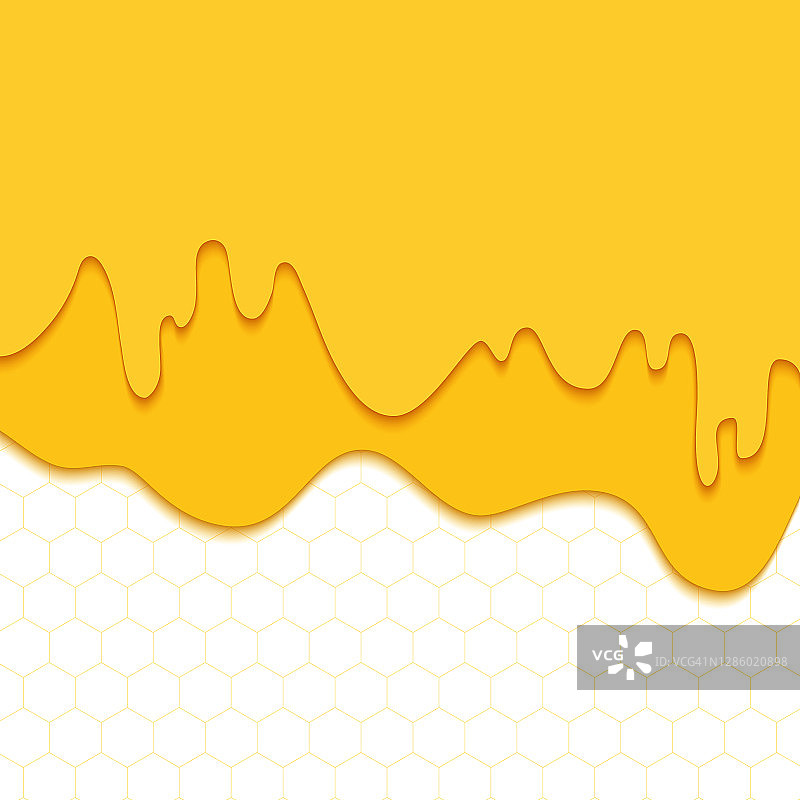 蜂蜜插画图片素材