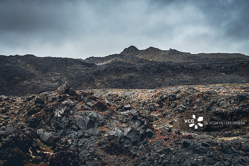汤加里罗国家公园鲁阿佩胡火山图片素材