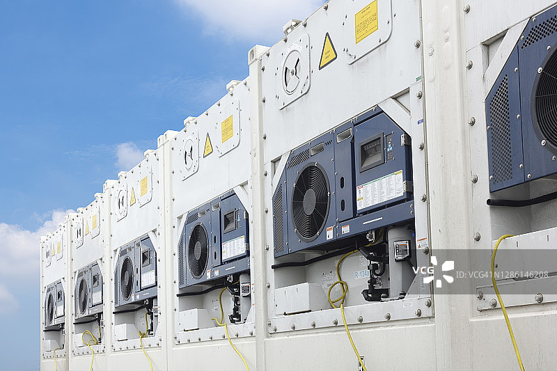 全新冷藏集装箱图片素材