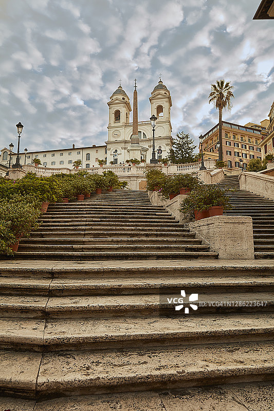 罗马西班牙阶梯图片素材
