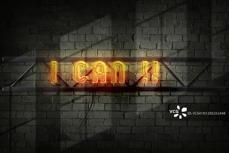 我可以用霓虹灯发消息图片素材