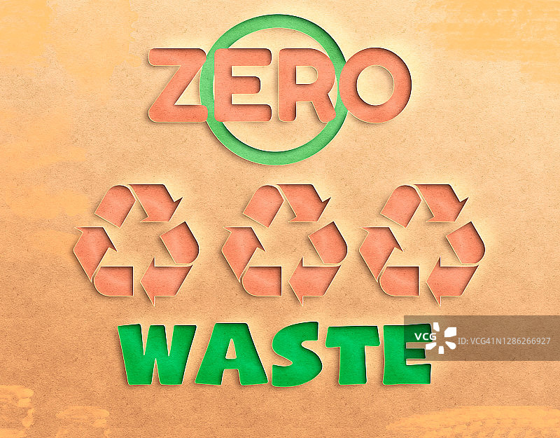 零浪费概念图片素材