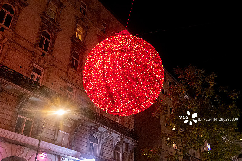 圣诞灯饰图片素材