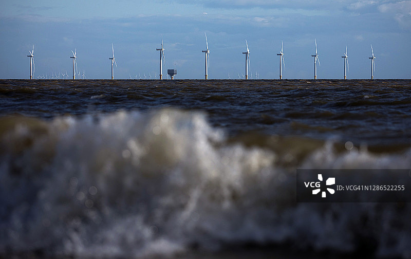 海上风电场图片素材