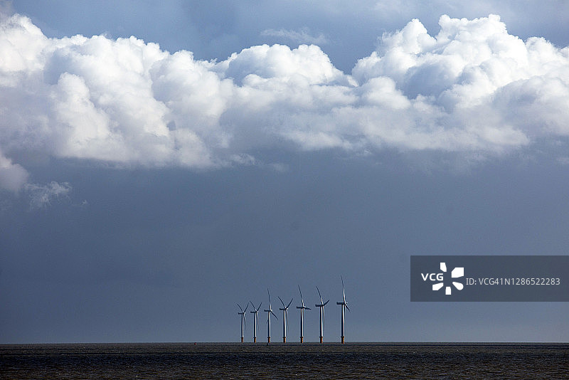海上风电场图片素材